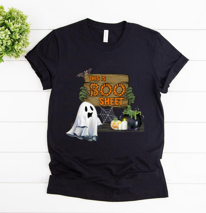Awesome This is Boo Sheet Halloween Ghost Funny shirt 1 - Awesome This is Boo Sheet Halloween Ghost Funny shirt