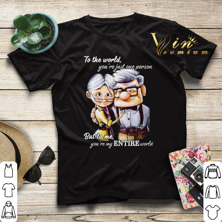 Carl and Ellie to the world you're just one person but to me shirt sweater Carl and Ellie to the world you re just one person but to me shirt sweater 4 - Carl and Ellie to the world you're just one person but to me shirt sweater