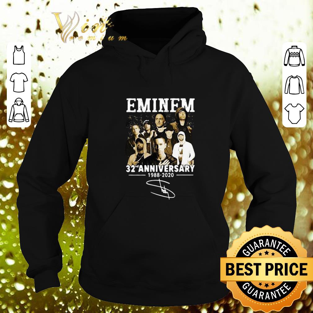 Cheap Eminem 32nd Anniversary 1988 2020 signature shirt Cheap Eminem 32nd Anniversary 1988 2020 signature shirt 4 - Cheap Eminem 32nd Anniversary 1988 2020 signature shirt