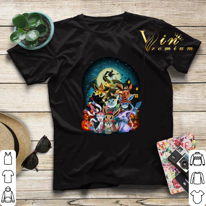 Eevee Evolution Pokemon Halloween shirt 4 - Eevee Evolution Pokemon Halloween shirt