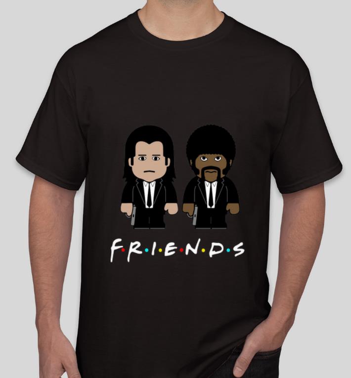 Funny Friends Pulp Fiction Chibi shirt 4 - Funny Friends Pulp Fiction Chibi shirt