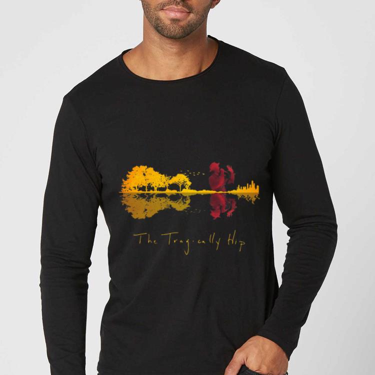 Funny The Tragically Hip Guitar Lake Water Reflection shirt 4 - Funny The Tragically Hip Guitar Lake Water Reflection shirt