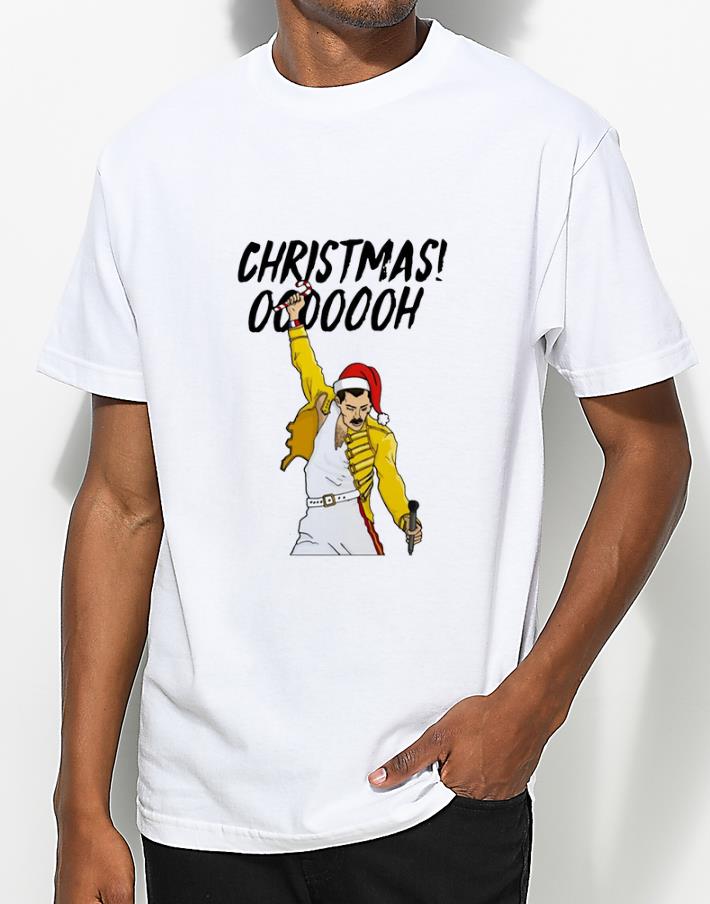 Hot Christmas Freddie Mercury Ooooooh shirt 4 - Hot Christmas Freddie Mercury Ooooooh shirt