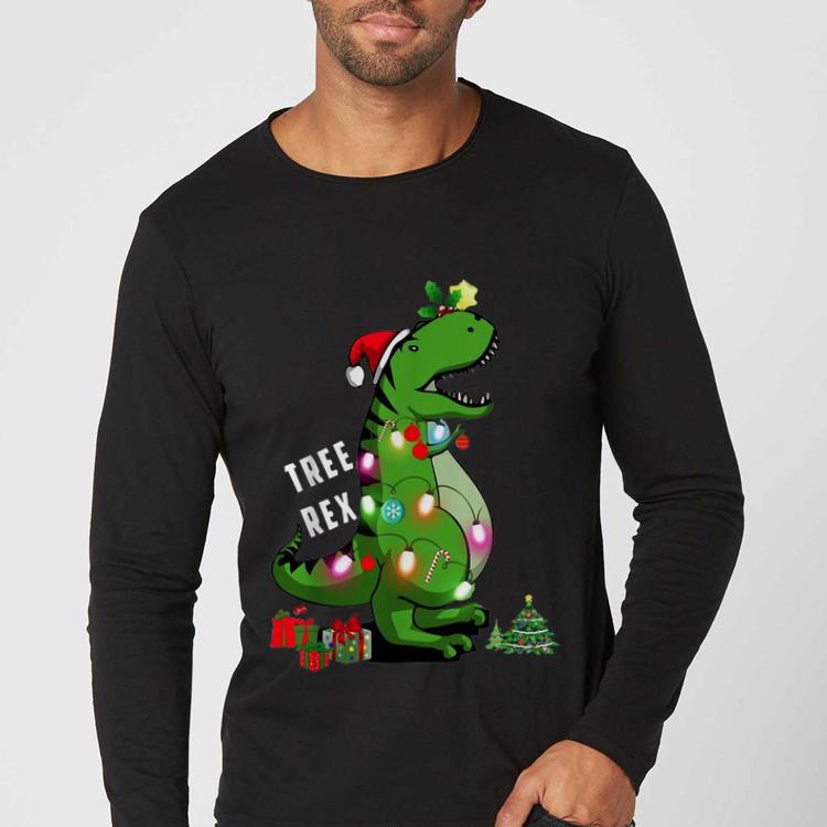 Hot Christmas Tree T rex Dinosaur shirt 4 - Hot Christmas Tree T-rex Dinosaur shirt