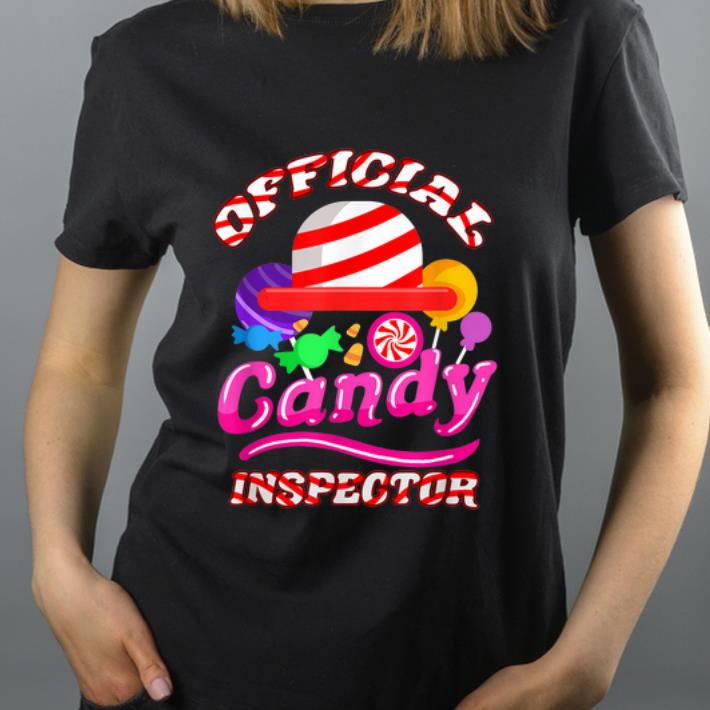 Hot Halloween Official Candy Inspector shirt 4 - Hot Halloween Official Candy Inspector shirt