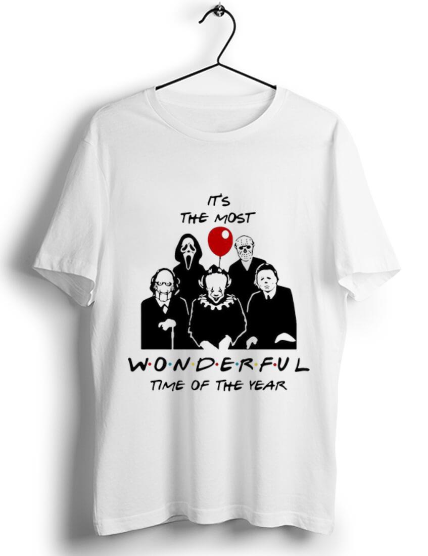 Hot Horror Characters It s The Most Wonderful Time Of The Year shirt 1 - Hot Horror Characters It's The Most Wonderful Time Of The Year shirt
