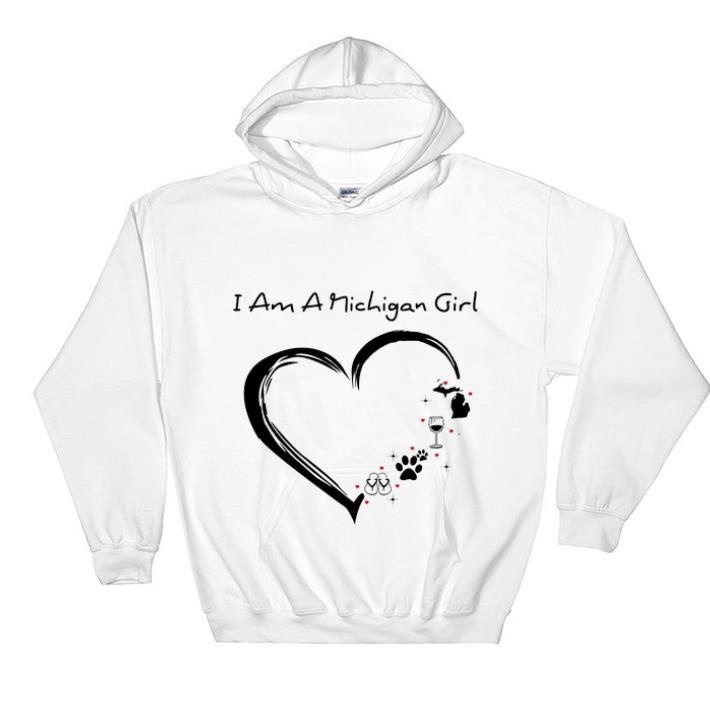 Hot I Am A Michigan Girl i Love Flip Flop Dog Paw Wine Scuba diving shirt sweater 4 - Hot I Am A Michigan Girl i Love Flip Flop Dog Paw Wine Scuba diving shirt sweater