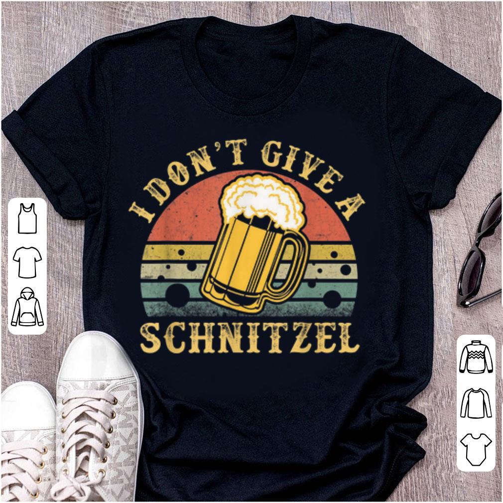 Hot I Don t Give A Schnitzel Beer vintage shirt 1 - Hot I Don't Give A Schnitzel Beer vintage shirt