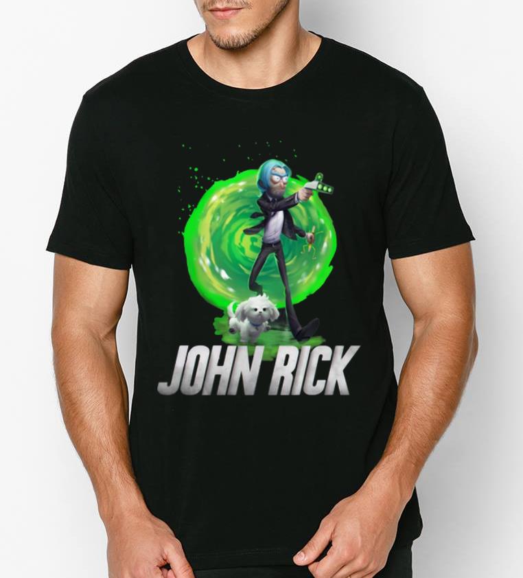 Hot John Rick and Morty John Wick shirt 4 1 - Hot John Rick and Morty John Wick shirt