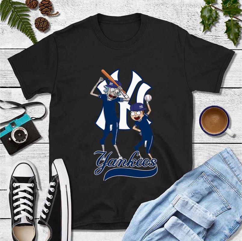 Hot New York Yankees Rick And Morty shirt 4 - Hot New York Yankees Rick And Morty shirt