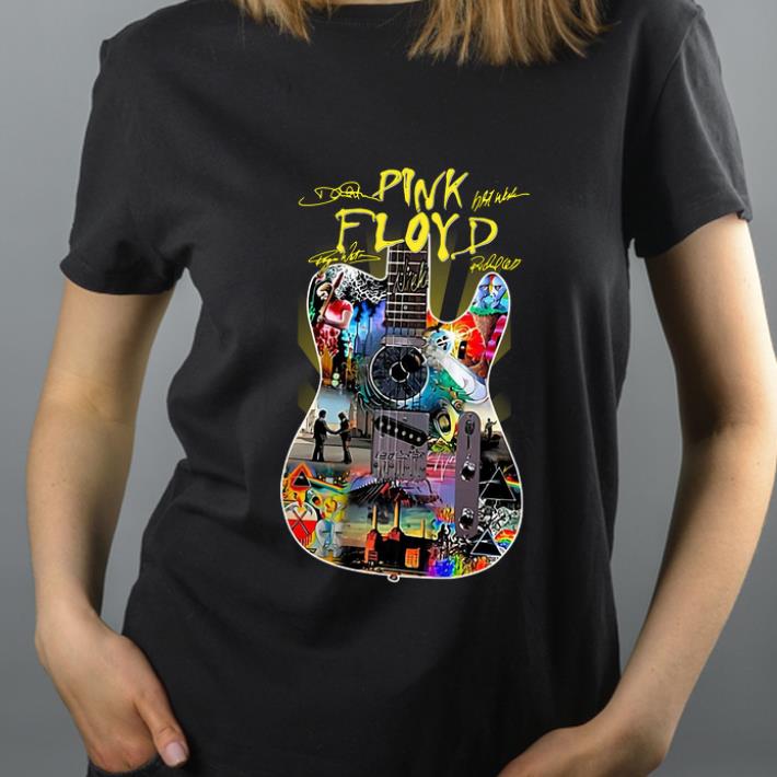 Hot Pink Floyd Guitar Signatures shirt 4 - Hot Pink Floyd Guitar Signatures shirt