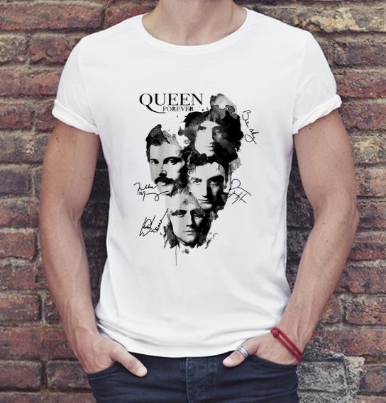 Hot Queen Forever Signatures shirt 4 - Hot Queen Forever Signatures shirt