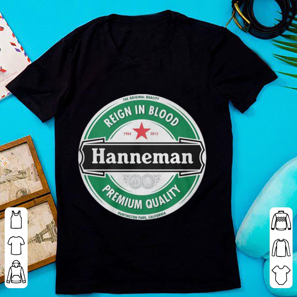 Hot Reign In Blood Hanneman Premium Quality Heineken Logo shirt 1 - Hot Reign In Blood Hanneman Premium Quality Heineken Logo shirt