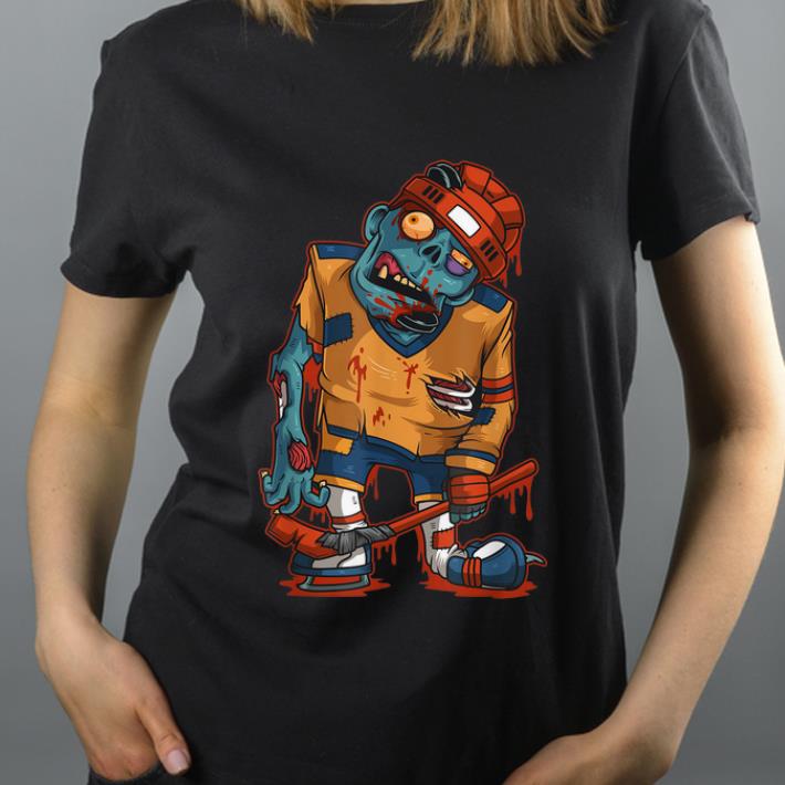Hot Zombie Ice Hockey Player Halloween Trick or Treating Gift shirt 4 - Hot Zombie Ice Hockey Player Halloween Trick or Treating Gift shirt