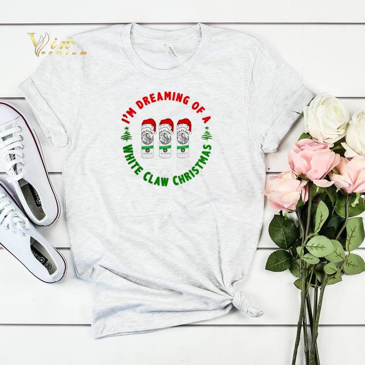 I'm dreaming of a Santa White Claw Hard Seltzer Christmas shirt sweater I m dreaming of a Santa White Claw Hard Seltzer Christmas shirt sweater 4 - I'm dreaming of a Santa White Claw Hard Seltzer Christmas shirt sweater