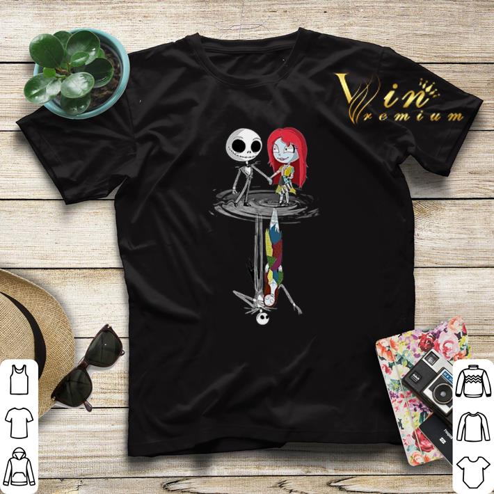 Jack Skellington Sally shadow water mirror reflection shirt sweater Jack Skellington Sally shadow water mirror reflection shirt sweater 4 1 - Jack Skellington Sally shadow water mirror reflection shirt sweater