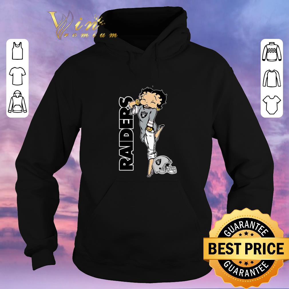 Nice Betty Boop Oakland Raiders shirt 4 1 - Nice Betty Boop Oakland Raiders shirt