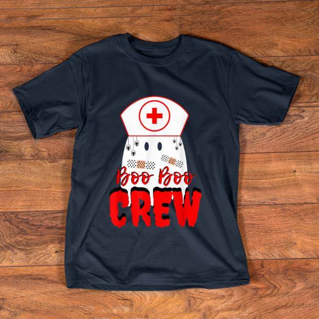 Nice Boo Boo Crew Nurse Halloween Ghost Funny Nursing Costume shirt 1 - Nice Boo Boo Crew Nurse Halloween Ghost Funny Nursing Costume shirt