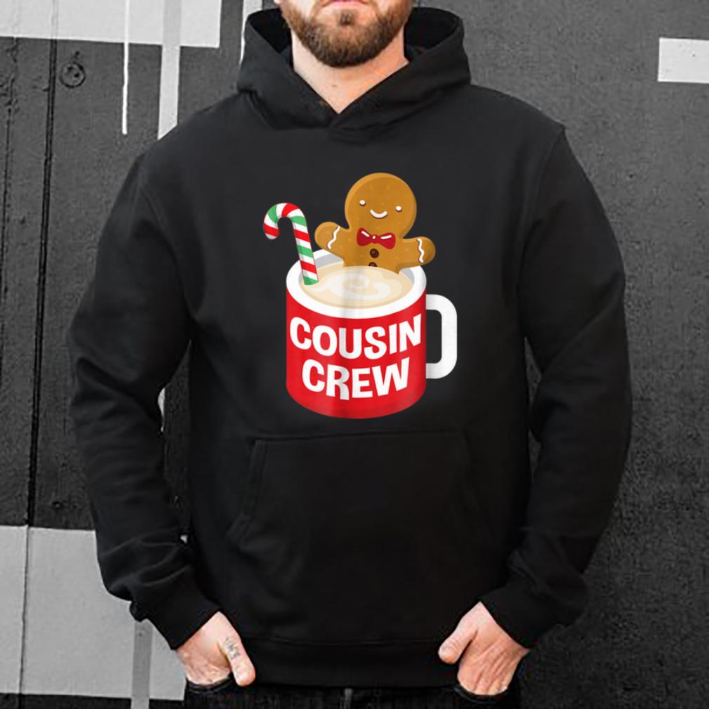 Nice Cousin Crew Christmas PJs Gingerbread Man shirt 4 - Nice Cousin Crew Christmas PJs Gingerbread Man shirt