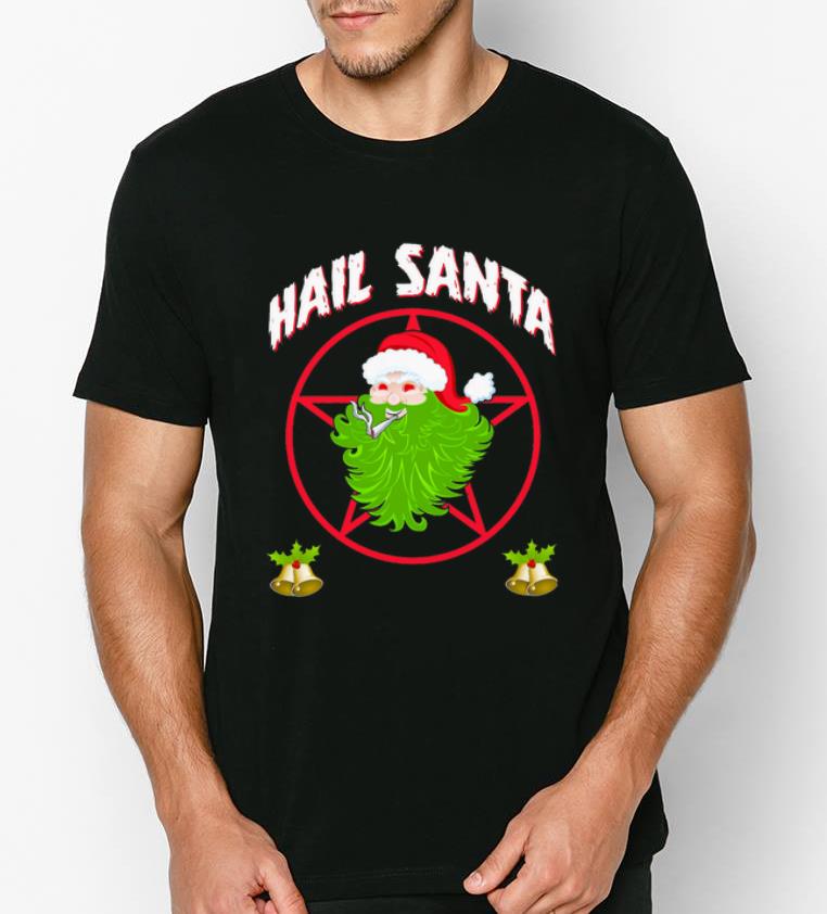 Nice Hail Santa Christmas Pentagram shirt 4 1 - Nice Hail Santa Christmas Pentagram shirt