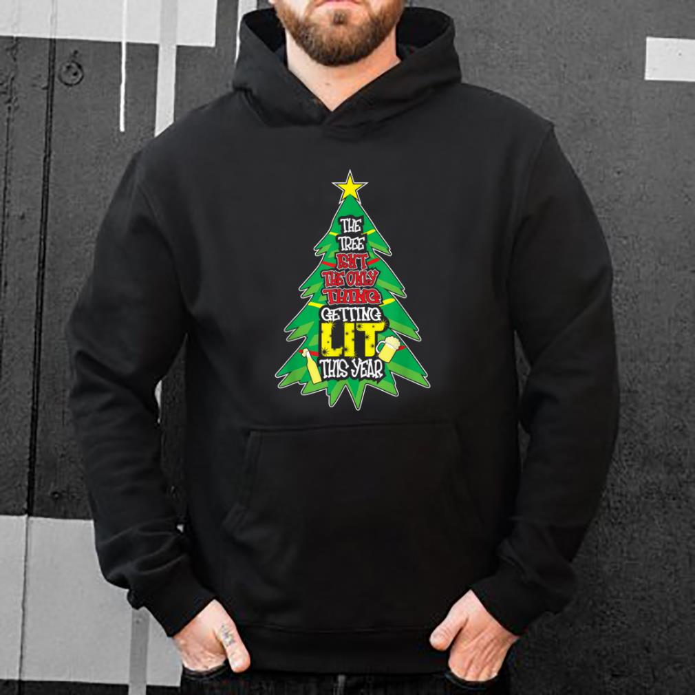 Nice Let s Get Lit AF Christmas Tree Lights Adult Drinking Humor shirt 4 - Nice Let's Get Lit AF Christmas Tree Lights Adult Drinking Humor shirt