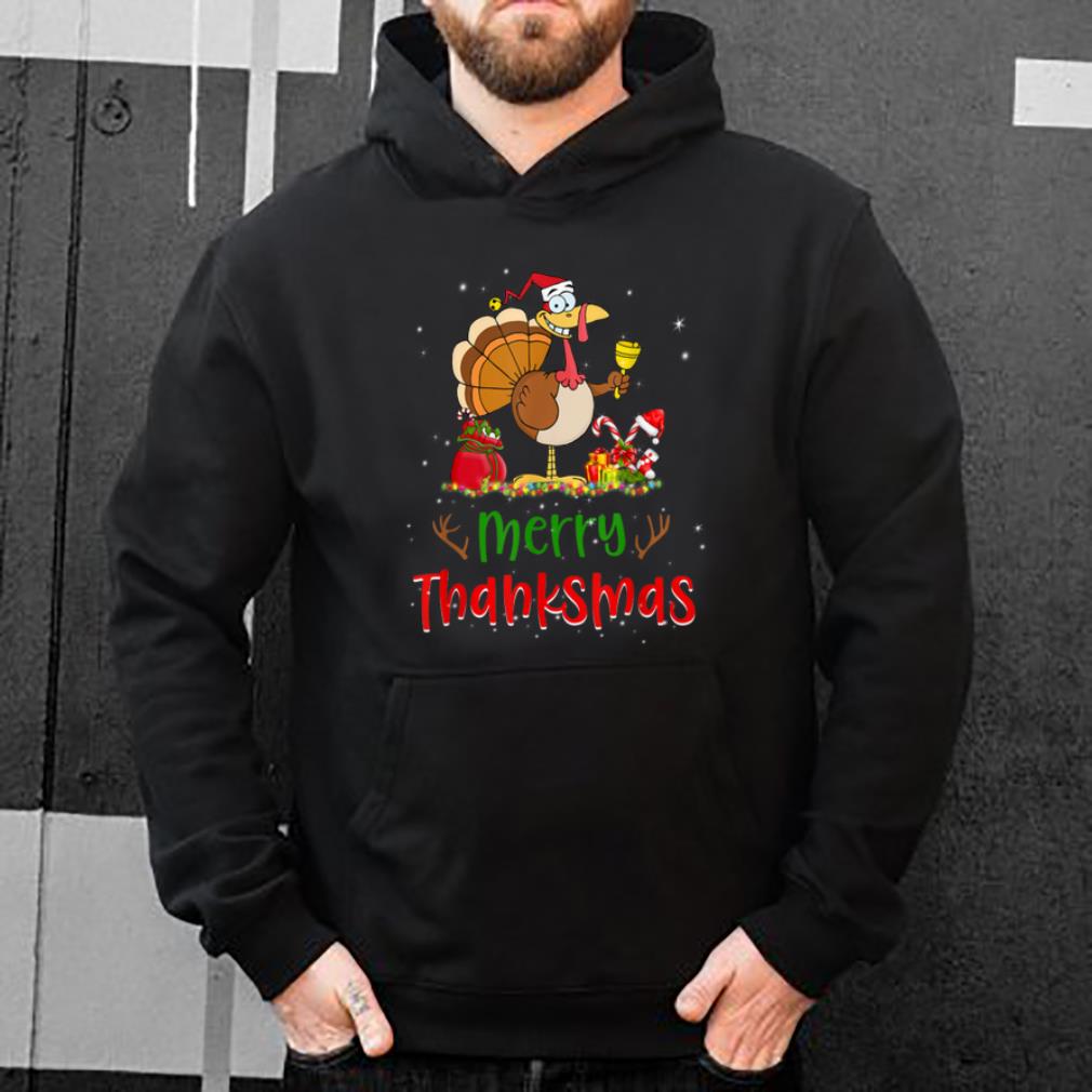 Nice Merry Thanksmas Funny Turkey Santa Thanksgiving Christmas shirt 4 - Nice Merry Thanksmas Funny Turkey Santa Thanksgiving Christmas shirt
