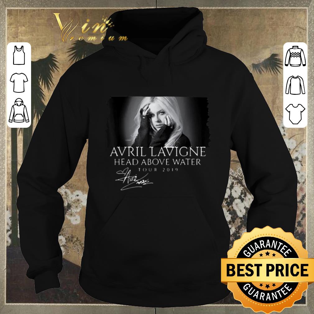 Nice Signature Avril Lavigne Head Above Water Tour 2019 shirt 4 1 - Nice Signature Avril Lavigne Head Above Water Tour 2019 shirt