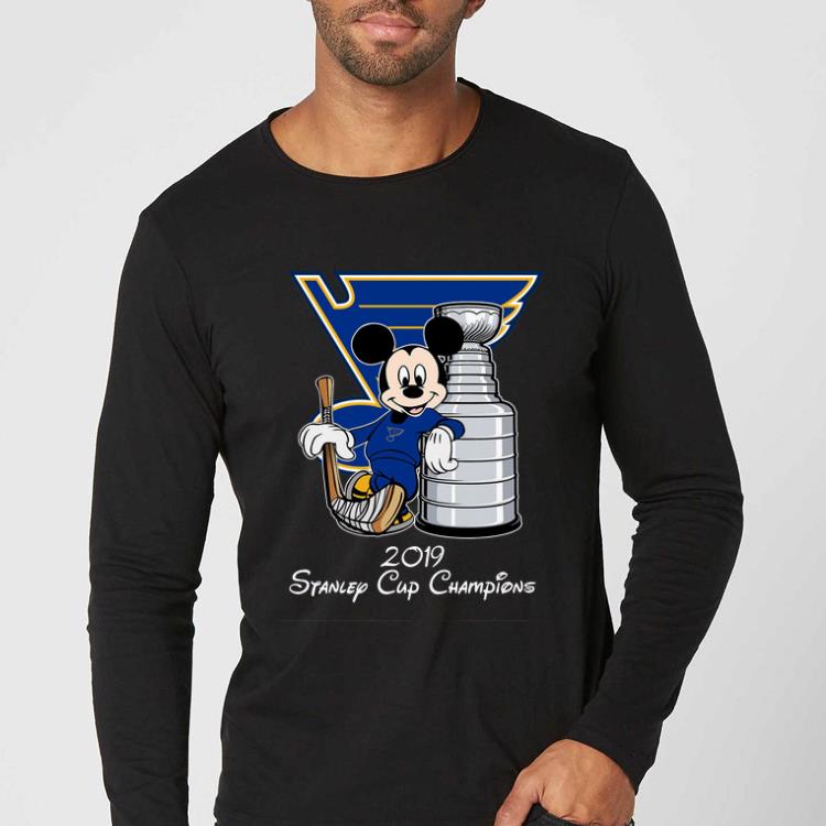 Nice St Louis Blues 2019 Stanley Cup Champions Blue Mickey shirt 4 - Nice St Louis Blues 2019 Stanley Cup Champions Blue Mickey shirt