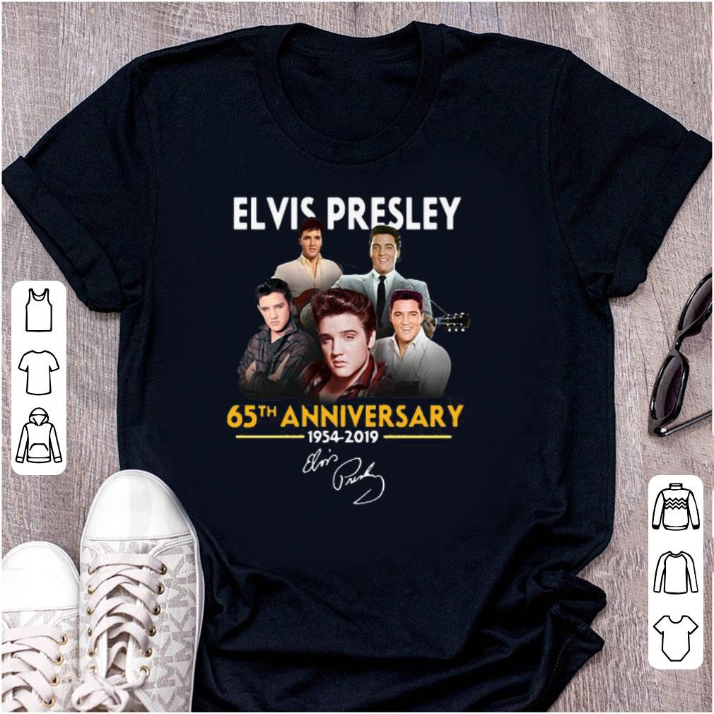 Official 65th anniversary Elvis Presley 1954 2019 signature shirt 1 - Official 65th anniversary Elvis Presley 1954 2019 signature shirt
