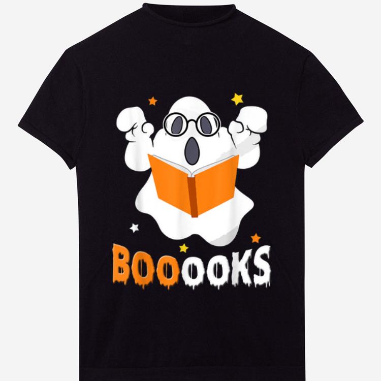 Official Booooks Ghost Reading Books Halloween Costume Funny Gift shirt 1 - Official Booooks! Ghost Reading Books Halloween Costume Funny Gift shirt