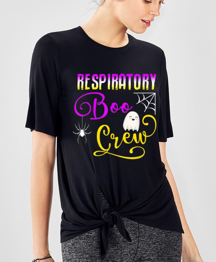 Official Cute Respiratory Boo Crew Ghost Spider Halloween RT shirt 4 - Official Cute Respiratory Boo Crew Ghost Spider Halloween RT shirt