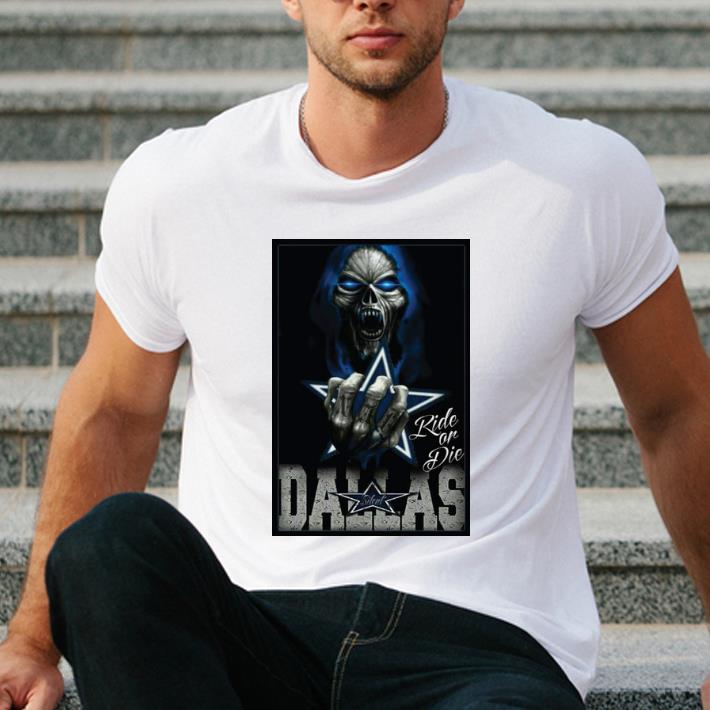 Official Dark Skulls Dallas Cowboys shirt 4 - Official Dark Skulls Dallas Cowboys shirt