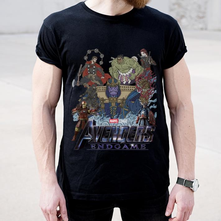 Official Endgame Avengers Version Samurai shirt 4 - Official Endgame Avengers Version Samurai shirt