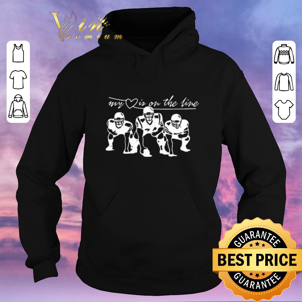 Official Football my heart is on the line shirt sweater Official Football my heart is on the line shirt sweater 4 - Official Football my heart is on the line shirt sweater