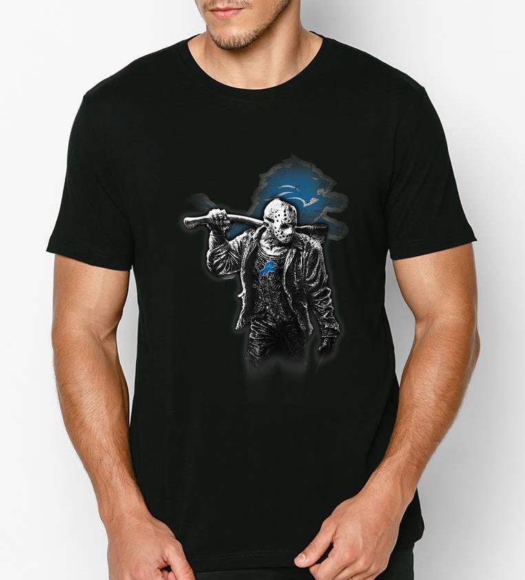 Official Halloween Horror Detroit Lion Football Team shirt 4 - Official Halloween Horror Detroit Lion Football Team shirt