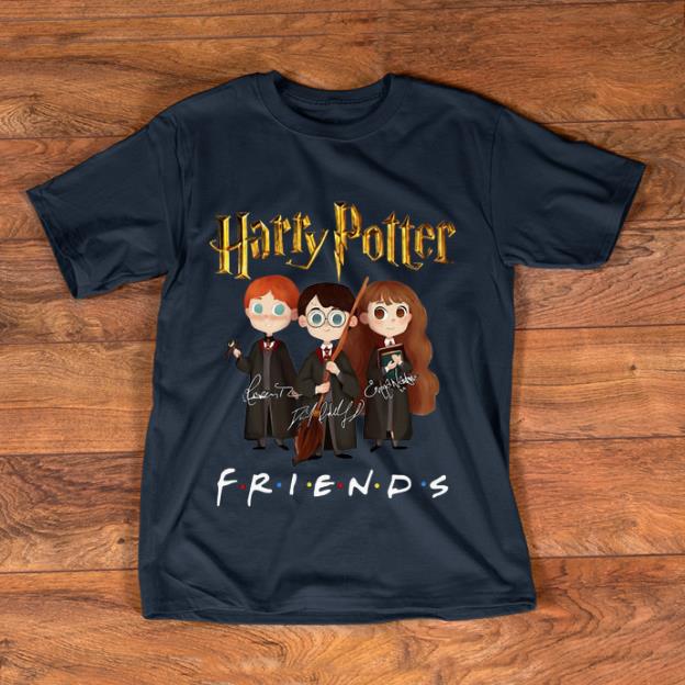 Official Harry Potter Friends Signatures Harry Ron And Hermione shirt 1 - Official Harry Potter Friends Signatures Harry Ron And Hermione shirt