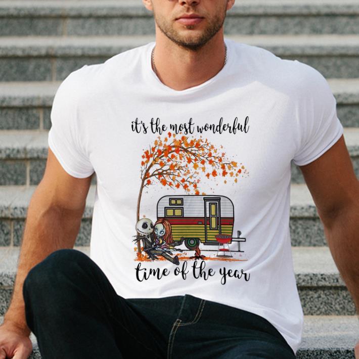 Official Jack Skellington And Sally It s The Most Wonderful Time Autumn shirt 4 - Official Jack Skellington And Sally It's The Most Wonderful Time Autumn shirt