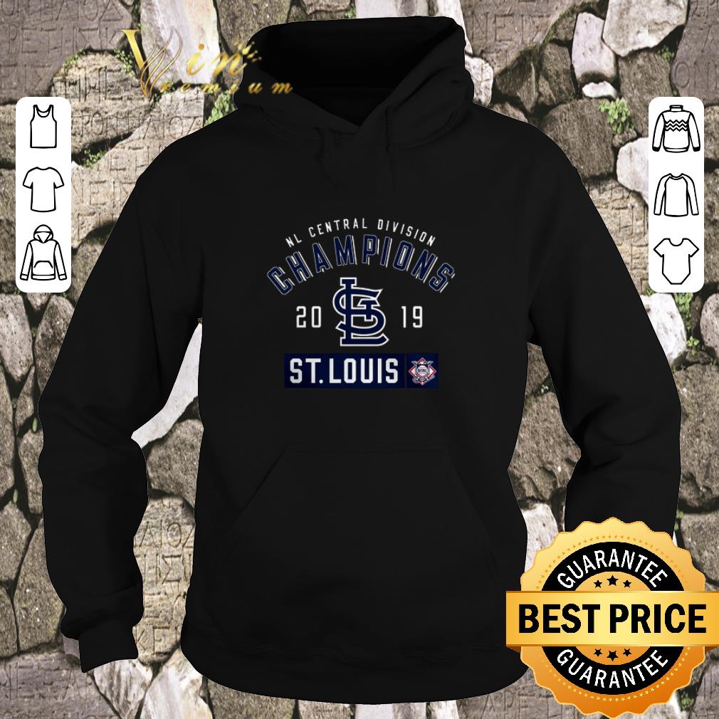 Official NL Central Division Champions 2019 St. Louis Cardinals shirt sweater Official NL Central Division Champions 2019 St Louis Cardinals shirt sweater 4 - Official NL Central Division Champions 2019 St. Louis Cardinals shirt sweater
