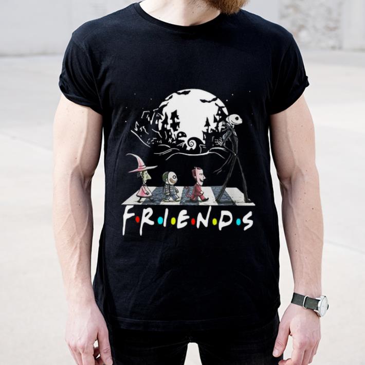Official The Nightmare Before Christmas Friends Tv Show Abbey Road shirt 4 - Official The Nightmare Before Christmas Friends Tv Show Abbey Road shirt