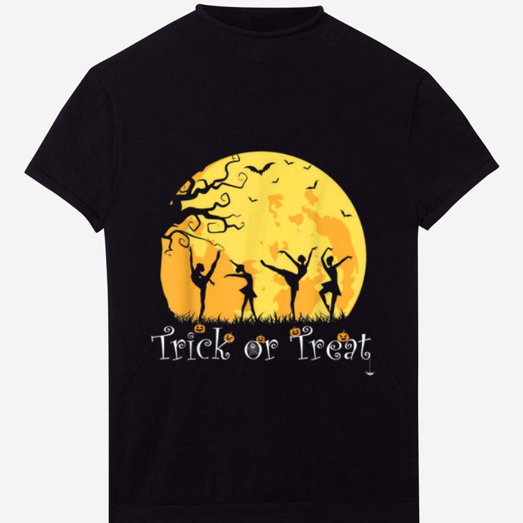 Official Trick Or Treat Halloween Ballet Dancer dancing Gift tee shirt 1 - Official Trick Or Treat - Halloween Ballet Dancer dancing Gift tee shirt