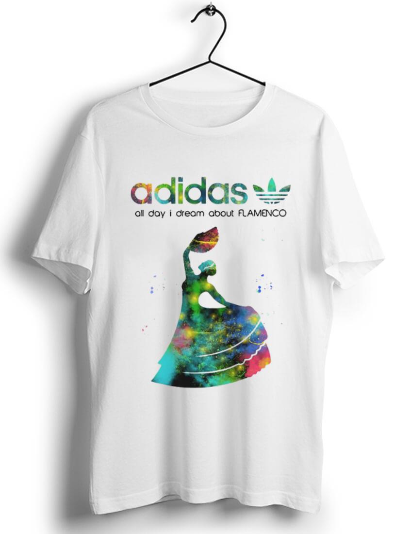 Original All Day I Dream About Flamenco Adidas shirt 1 - Original All Day I Dream About Flamenco Adidas shirt