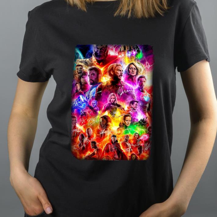 Original Avenger All Character Wignature Posters shirt 4 - Original Avenger All Character Wignature Posters shirt