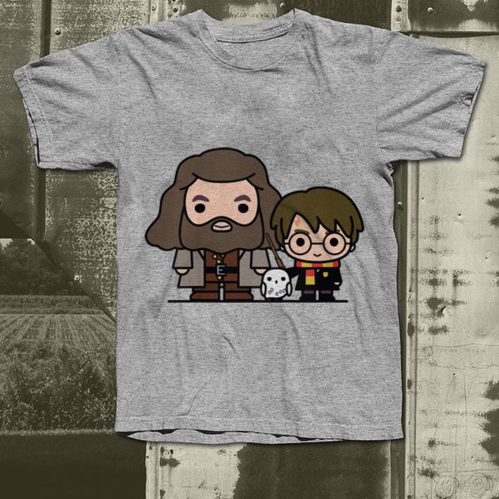 Original Chibi Harry Potter And Hagrid Hedwig Harry Cute shirt 4 - Original Chibi Harry Potter And Hagrid Hedwig Harry Cute shirt