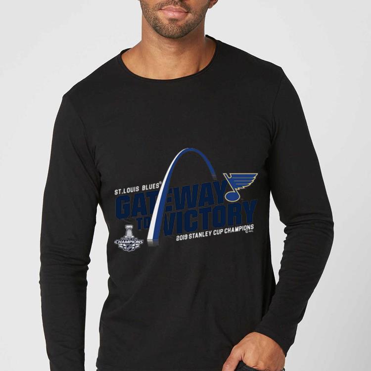 Original Cup Champions St Louis Blues gateway to victory 2019 Stanley shirt 4 - Original Cup Champions St. Louis Blues gateway to victory 2019 Stanley shirt