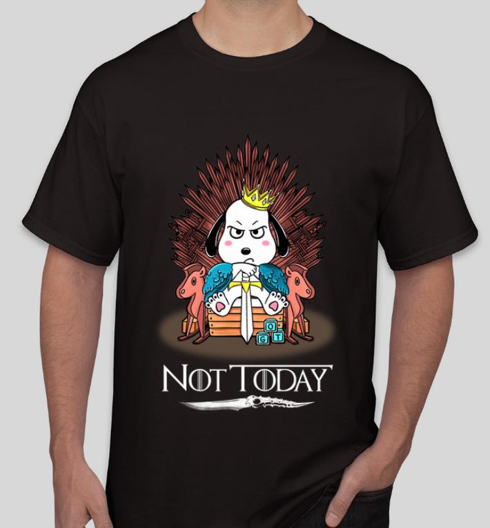 Original Game Of Thrones Snoopy Not Today shirt 4 - Original Game Of Thrones Snoopy Not Today shirt