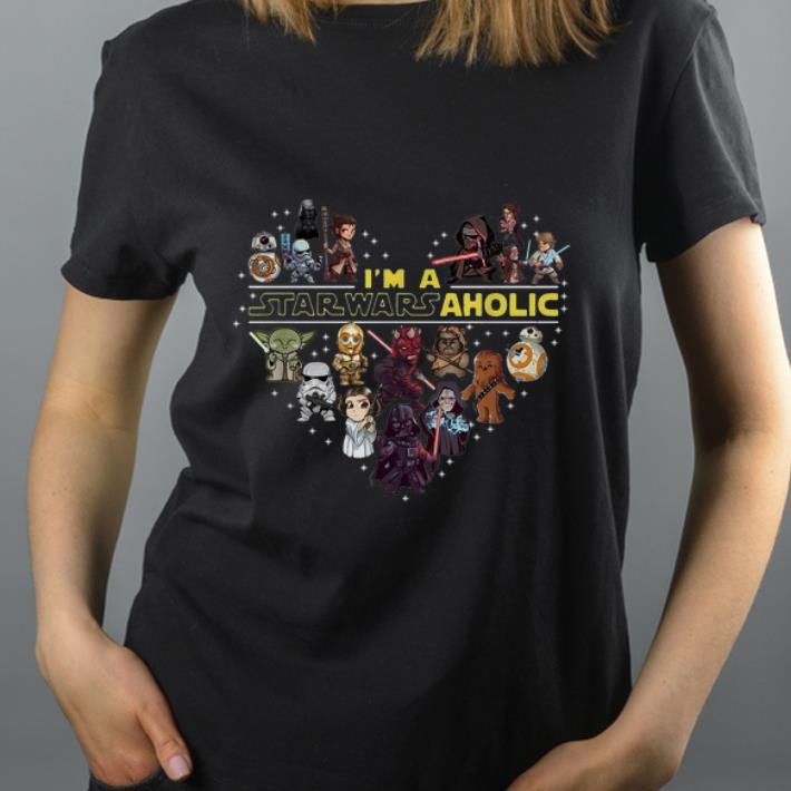 Original I m A Star Wars Aholic Star Wars Chibi Characters shirt 4 - Original I'm A Star Wars Aholic Star Wars Chibi Characters shirt