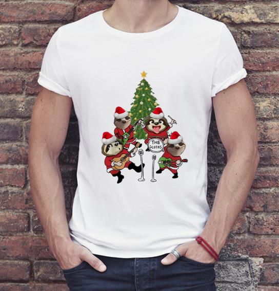 Original Merry Christmas The Sloths Band Christmas Tree shirt 4 - Original Merry Christmas The Sloths Band Christmas Tree shirt