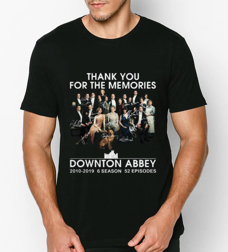 Original Thank You For The Memories Downton Abbey 2019 6 Season 52 Episodes shirt 4 - Original Thank You For The Memories Downton Abbey -2019 6 Season 52 Episodes shirt