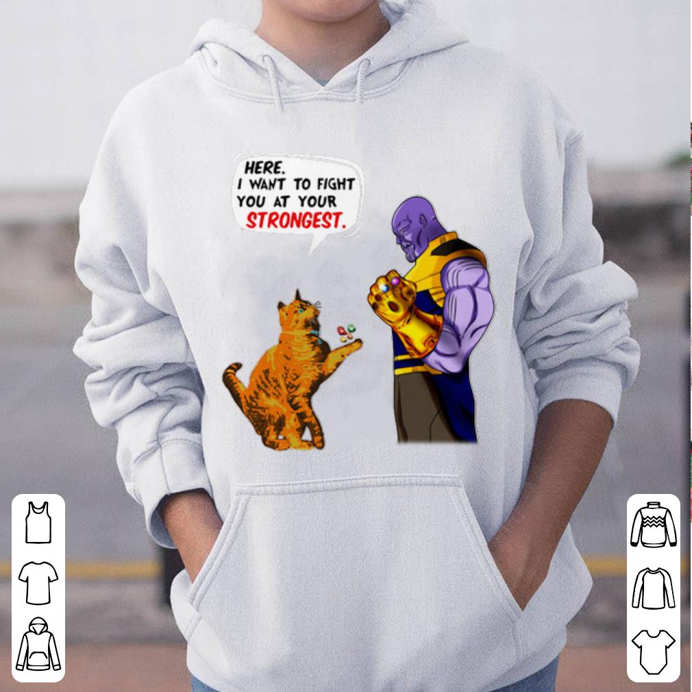 Original Thanos Cat Goose Here I Want To Fight You At Your Strongest shirt 4 - Original Thanos Cat Goose Here I Want To Fight You At Your Strongest shirt