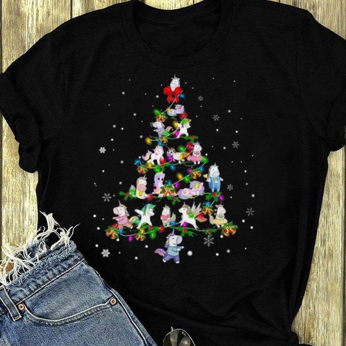 Original Unicorn Christmas Tree shirt 4 - Original Unicorn Christmas Tree shirt